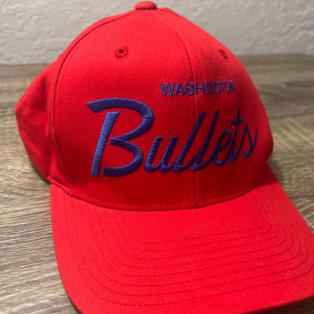 Washington Bullets Script Hat Mitchell And Ness S… - image 2